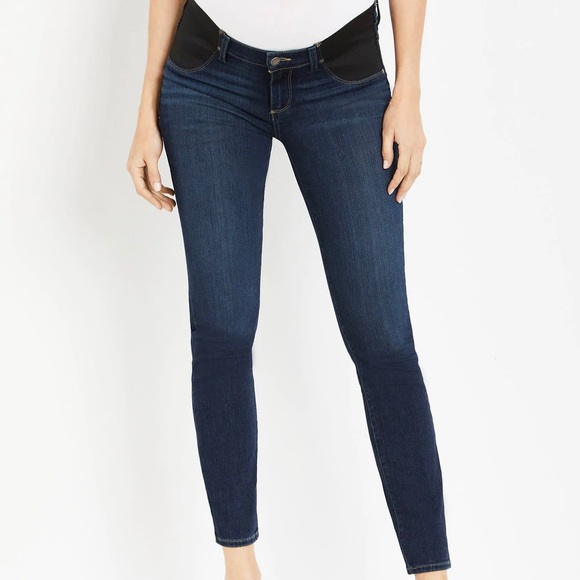 Paige Verdugo Ultra Skinny maternity side panel jeans 29 - Picture 1 of 5